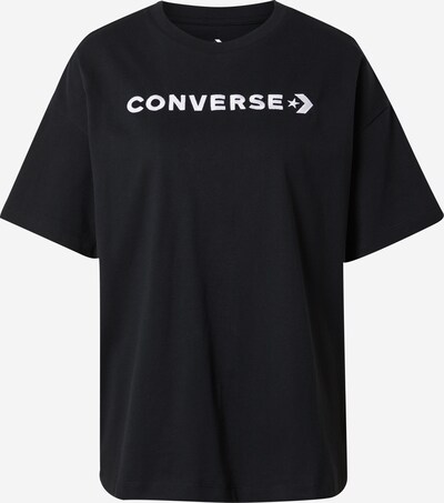 CONVERSE Shirt in schwarz / weiß, Produktansicht