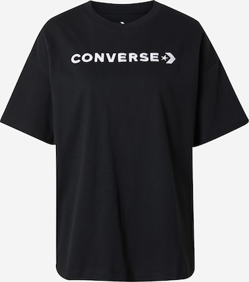 CONVERSE Shirt in Schwarz: predná strana
