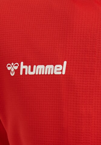 Hummel Sportssweatjakke i rød