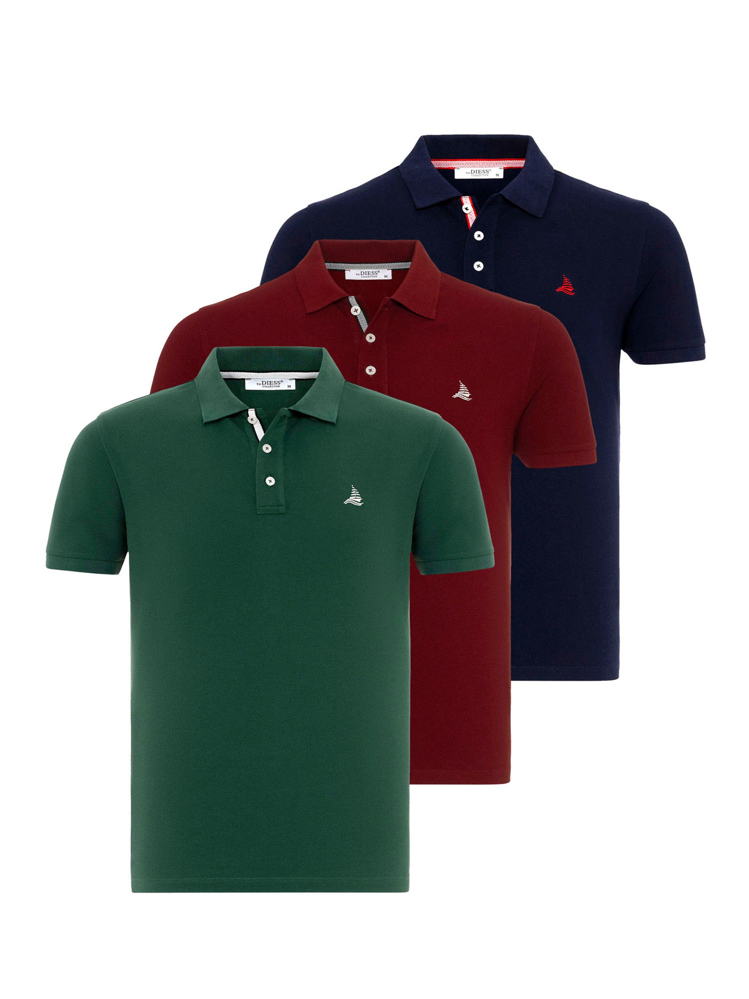 By Diess Collection Μπλουζάκι σε μπλε: μπροστά