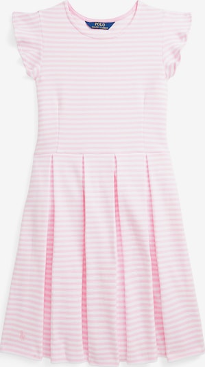 Abito Polo Ralph Lauren di colore rosa chiaro / bianco, Visualizzazione prodotti