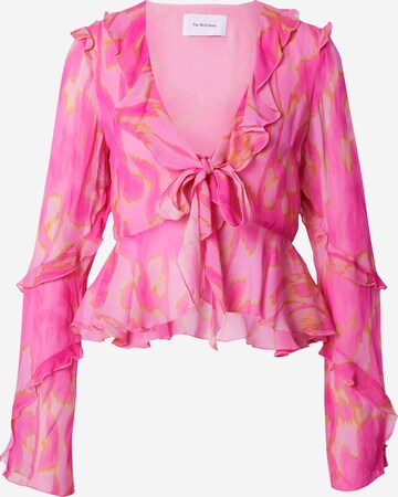 The Wolf Gang Blouse 'Rhapsody' in Pink: front