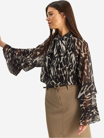 Camicia da donna 'Blusen' di Bianco Lucci in nero