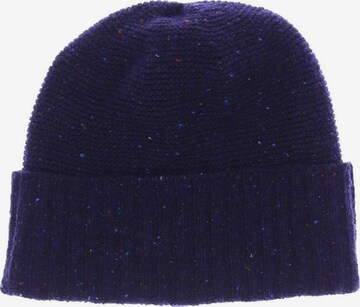 hessnatur Hut oder Mütze 56 in Blau: predná strana
