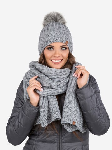 Vivisence Mütze '7016 Set' in Grau