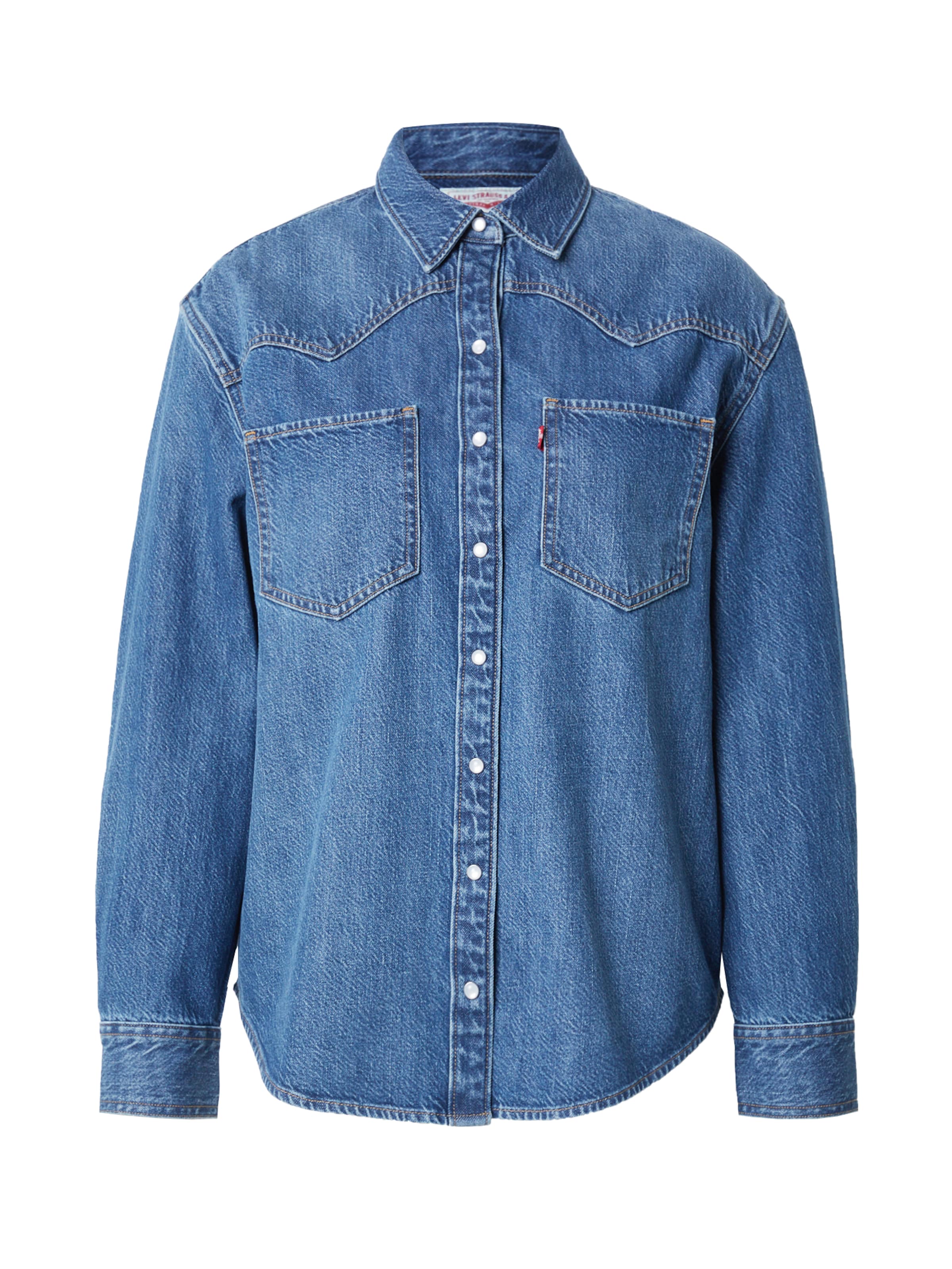 LEVI'S ® Bluse 'Teodora' in Blau: Vorderseite