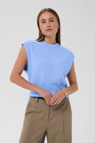 Pull-over 'SLNerea' SOAKED IN LUXURY en bleu : devant