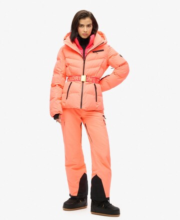 Veste de sport Superdry en orange