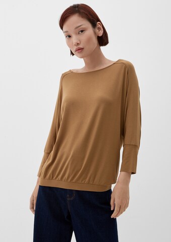 s.Oliver Shirt in Braun: Vorderseite