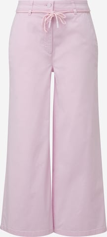 comma casual identity Wide leg Pants in Purple: front