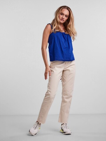 PIECES Blouse in Blauw