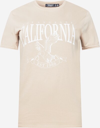 Tricou Missguided Plus pe roz pudră / alb, Vizualizare produs
