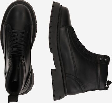 Tommy Jeans Lace-Up Boots in Black