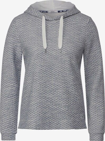 CECIL Sweater majica u mornarsko plava / crna / bijela, Pregled proizvoda