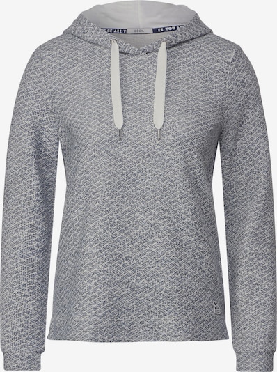 CECIL Sweatshirt i navy / sort / hvid, Produktvisning