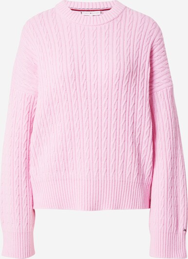 TOMMY HILFIGER Tröja 'CABLE' i rosa, Produktvy