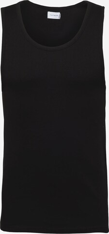 T-Shirt TOPMAN en noir : devant