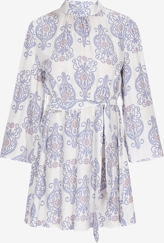 Robe usha FESTIVAL en bleu : devant