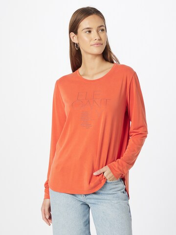 Key Largo Shirt 'Elegantly' in Orange: predná strana