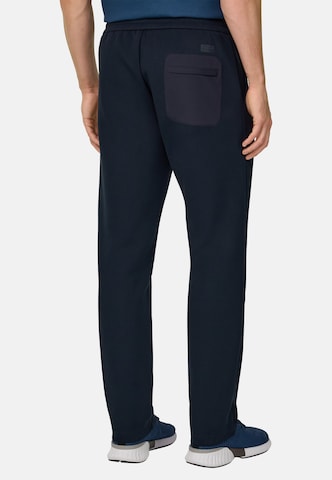 Coupe slim Pantalon Boggi Milano en bleu