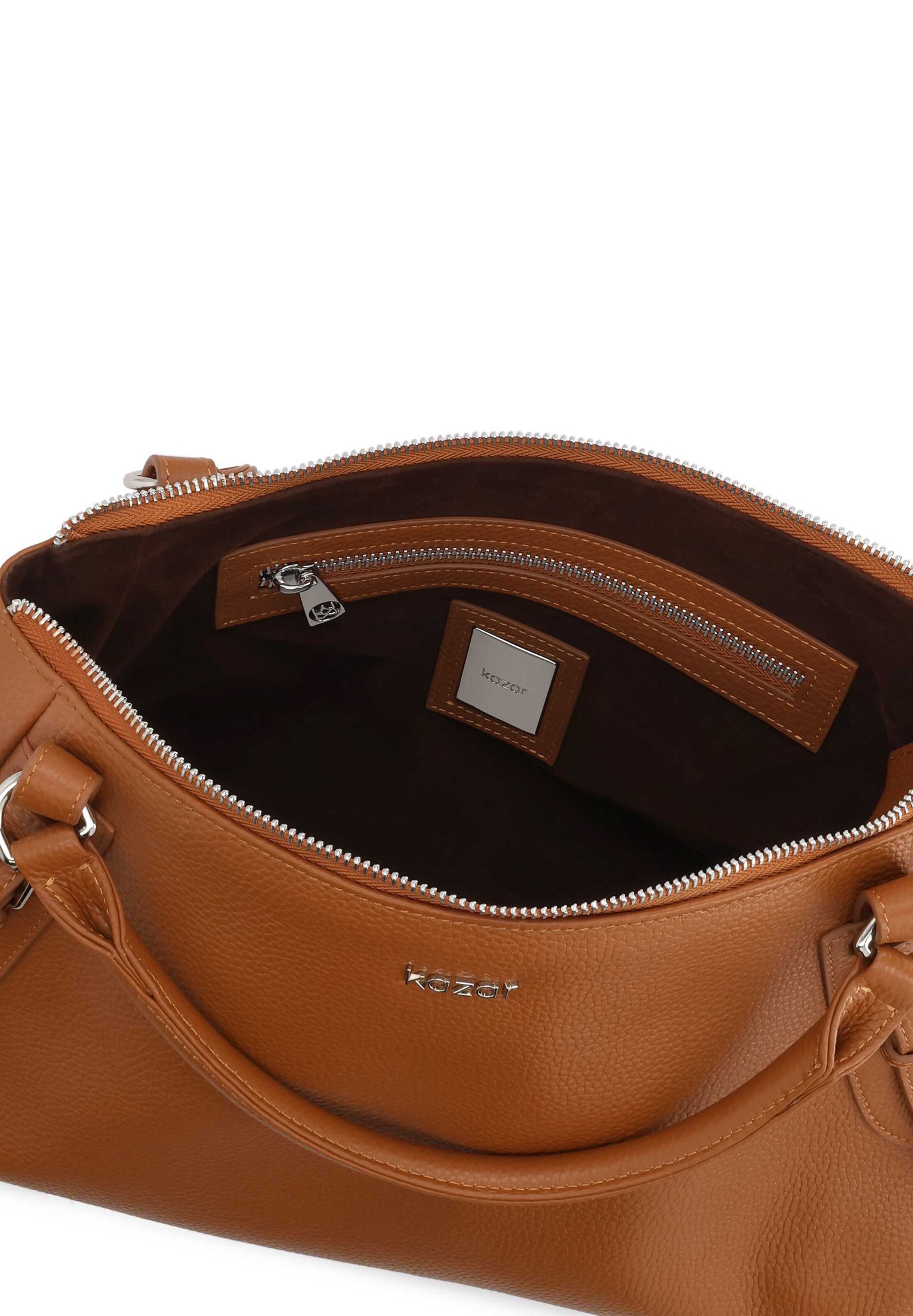 Kazar Handtas in Bruin