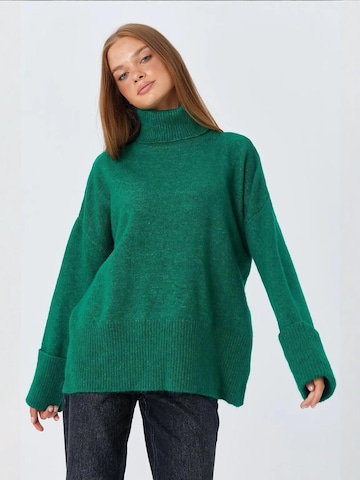 MixRay Sweter 'Pullover' w kolorze zielony