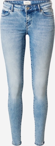 Skinny Jean 'ROYAL' ONLY en bleu : devant