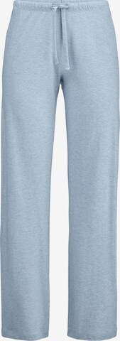 Pantaloncini da pigiama di hessnatur in blu: frontale
