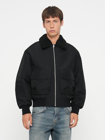 JACK & JONES Jacke 'JORINWOOD' in Schwarz: Vorderseite