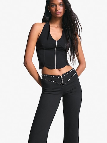 Regular Pantalon Bershka en noir