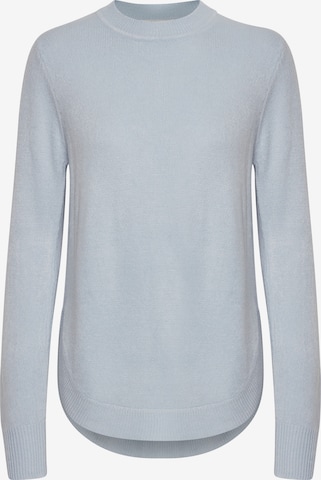 b.young Strickpullover 'BYMALEA CREW NECK' in Blau: predná strana