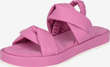 Crickit Sandalen met riem 'JANEKE' in Roze: voorkant