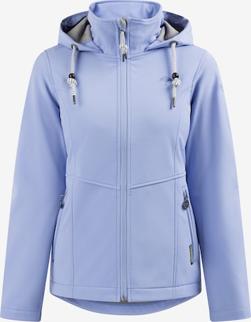 Schmuddelwedda Performance Jacket in Blue: front