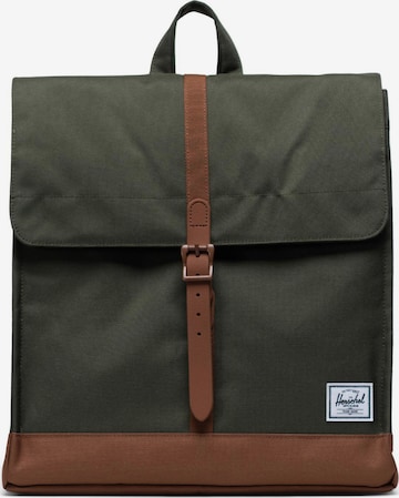 Herschel Backpack 'City' in Green: front