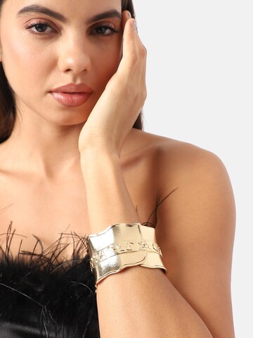 SOHI Bracelet 'Finley' in Gold: front