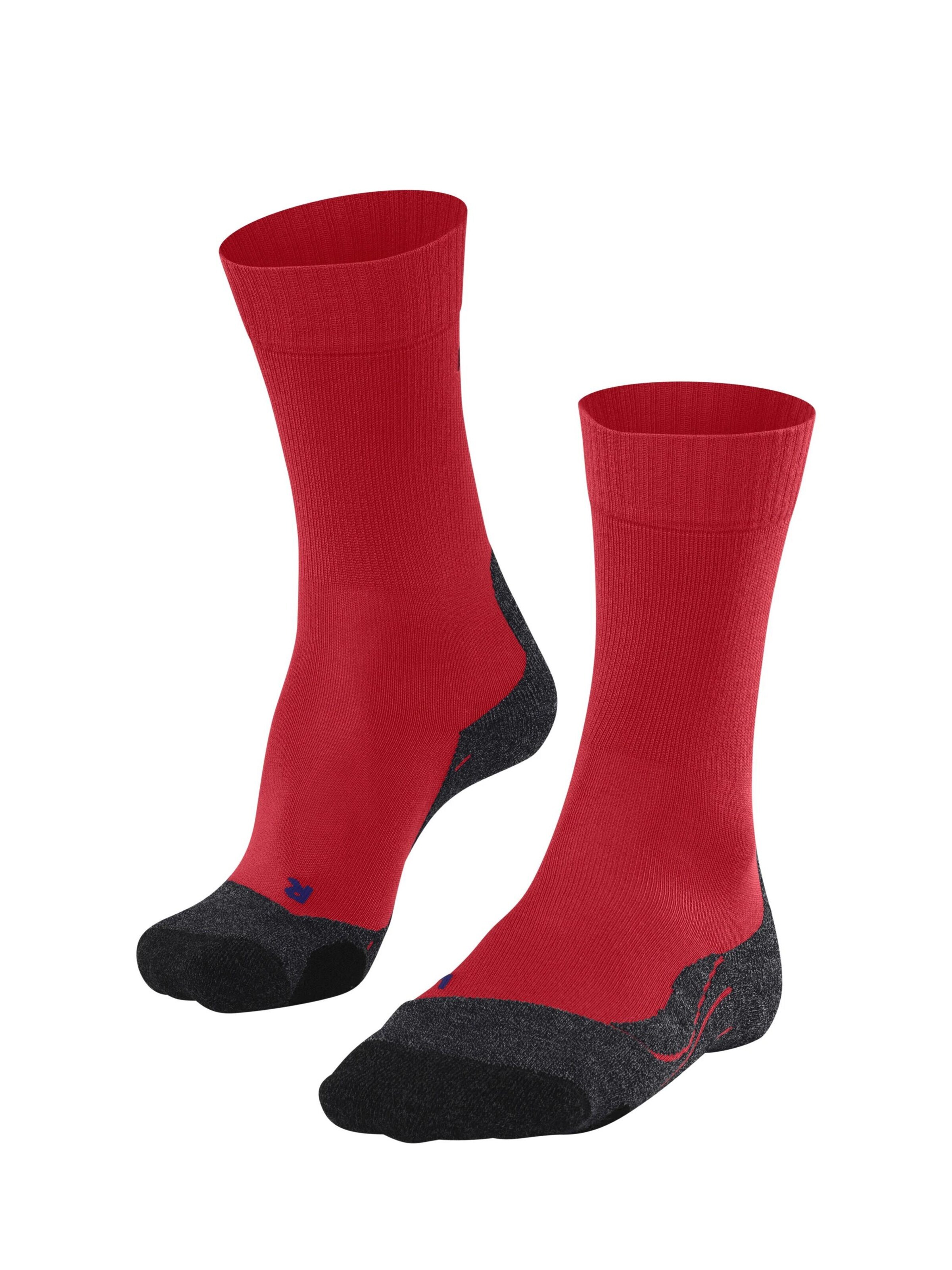 FALKE Sportsocken 'TK2 Explore Cool'‌‌ in Rot: Vorderseite