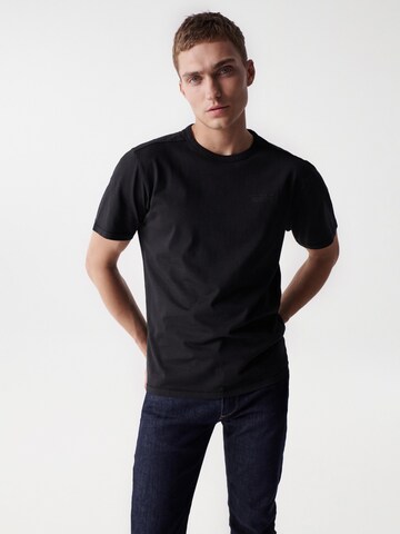 Salsa Jeans Shirt 'PALM BEACH' in Black: front