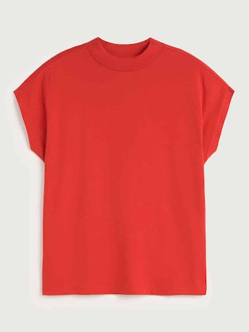 Thinking MU T-Shirt 'Basic Volta' in Rot: Vorderseite