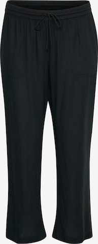 KAFFE CURVE Pants 'Mille' in Black: front