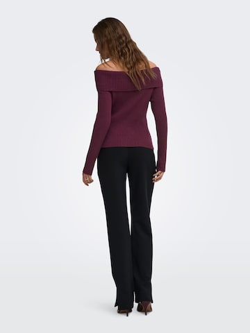 ONLY Sweater 'ONLKatia' in Red