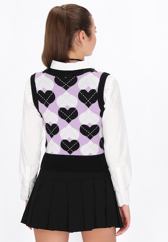 Cardigan myMo ROCKS en noir