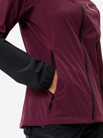 VAUDE Sports jacket 'Moab' in Red