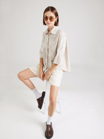 Hailys - Blusa 'Di44ana' en beige