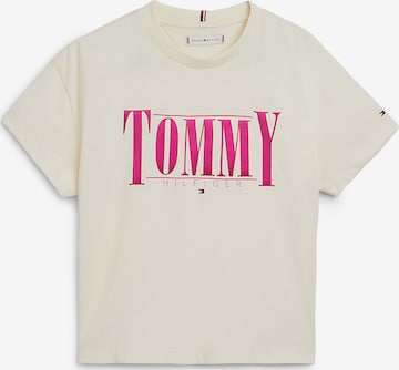 Maglietta di TOMMY HILFIGER in beige: frontale