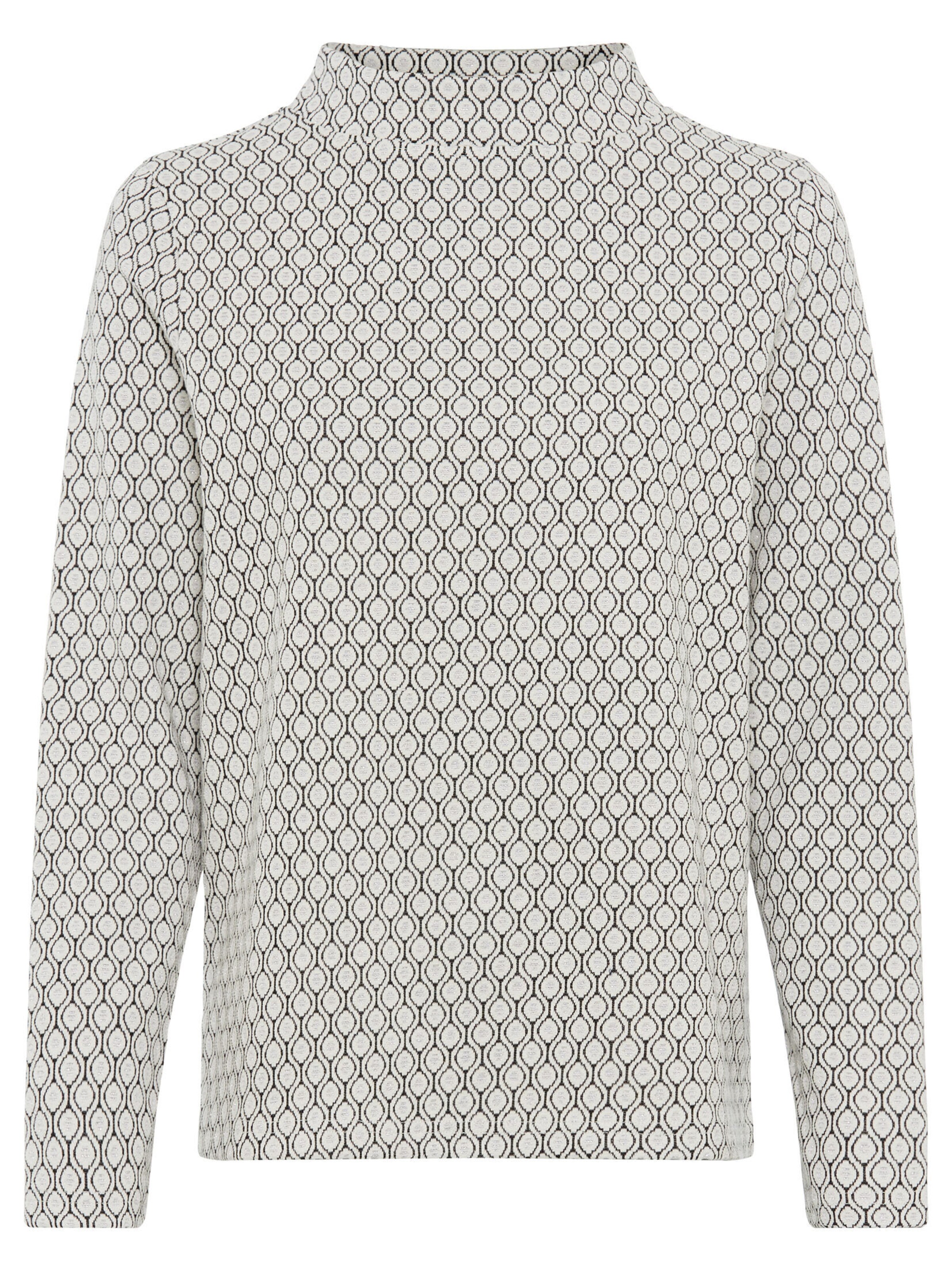 Sweat-shirt Olsen en blanc : devant