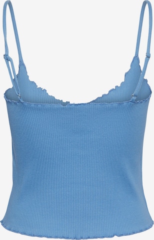 PIECES - Top 'NUKISA' em azul