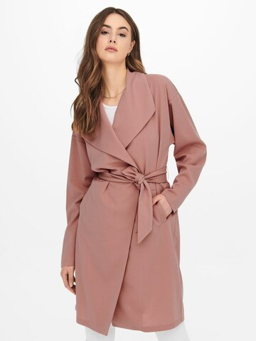 JDY Ανοιξιάτικο και φθινοπωρινό παλτό σε ροζ