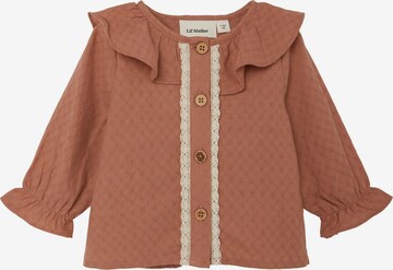 Lil ' Atelier Kids Bluse 'Dolly' in Braun: predná strana