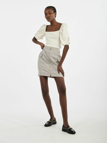 NAF NAF Skirt 'Ritana' in Beige