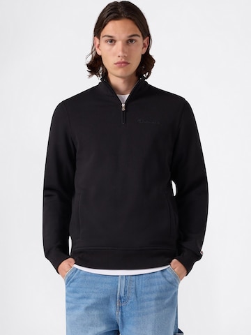 Champion Sweatshirt in Schwarz: Vorderseite